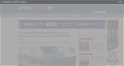 Desktop Screenshot of latinomineria.com